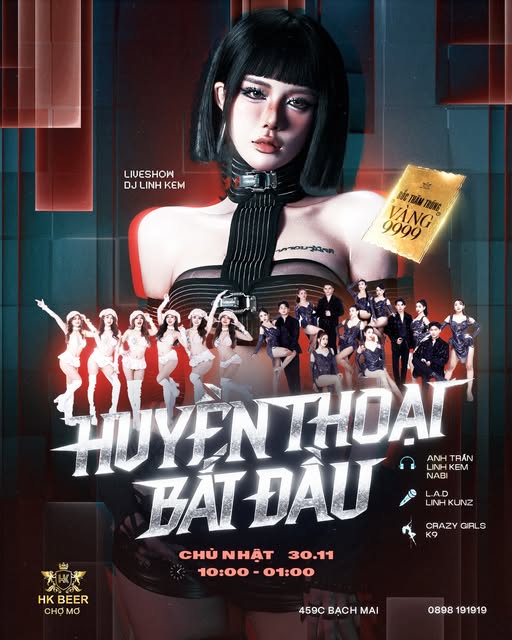 Chuỗi soft opening Huyền Thoại Bắt Đầu tại HK BEER Chợ Mơ